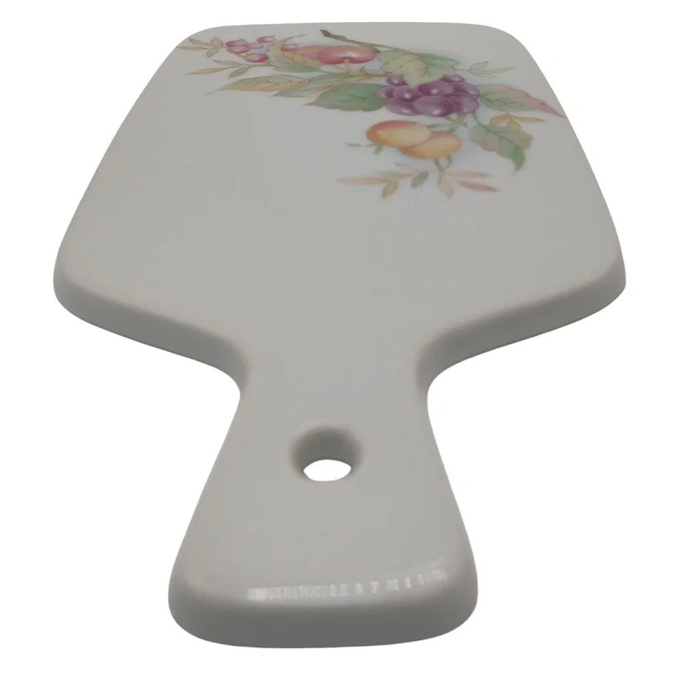 Winrose‎ Collection Porcelain Cutting Board Hand Decorated Small Fruit MCM